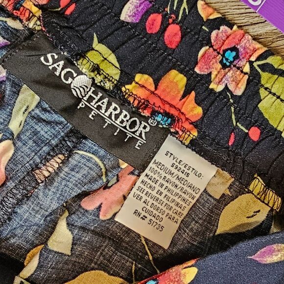 Vintage Whimsygoth Whimsigoth Black Skirt Maxi Floral Dark Cottagecore Fairy NWT - Picture 5 of 8